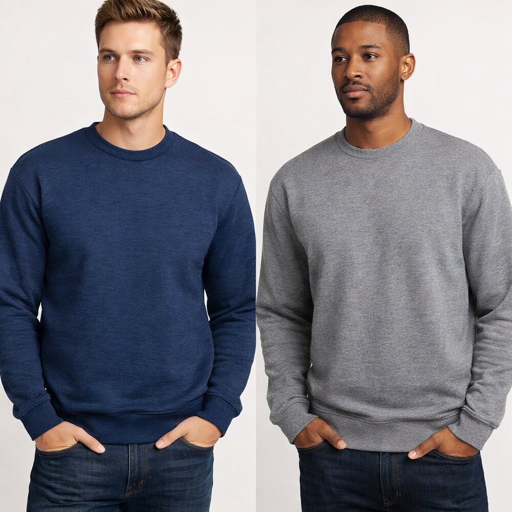 RANGE Fleeced Jersey Sweatshirt Bundle of 2 MED NWT - Picture 2 of 12